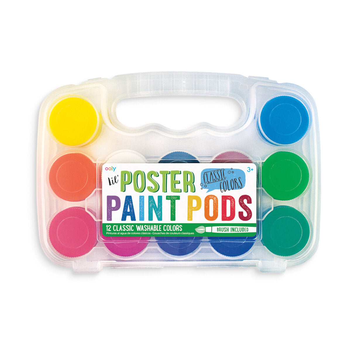 Ooly Lil Poster Paint Pods &amp; Brush