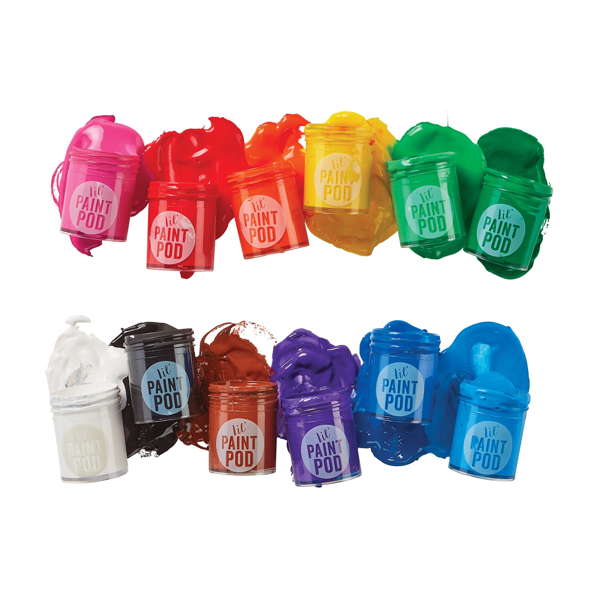 Ooly Lil Poster Paint Pods &amp; Brush