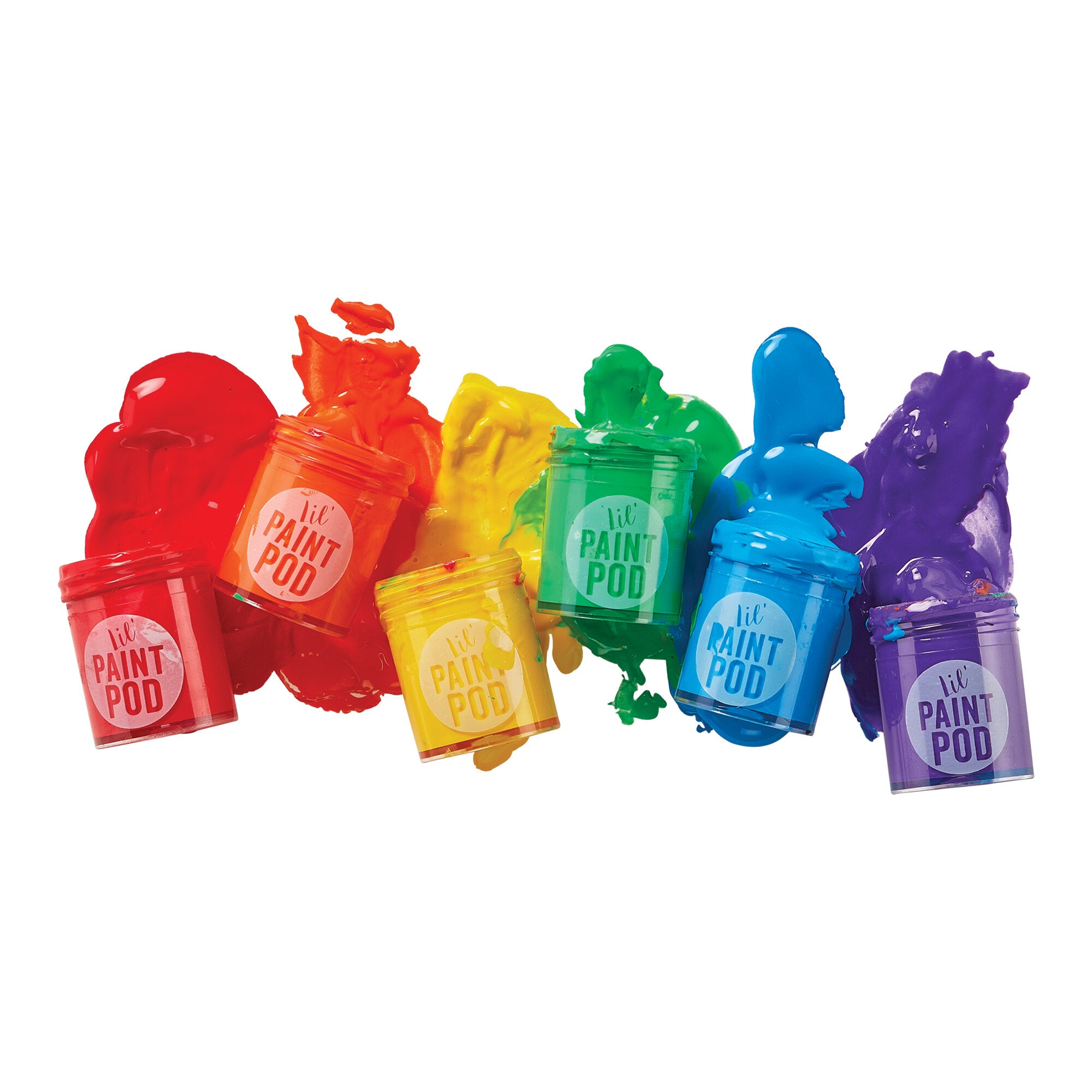 Ooly Lil Poster Paint Pods &amp; Brush