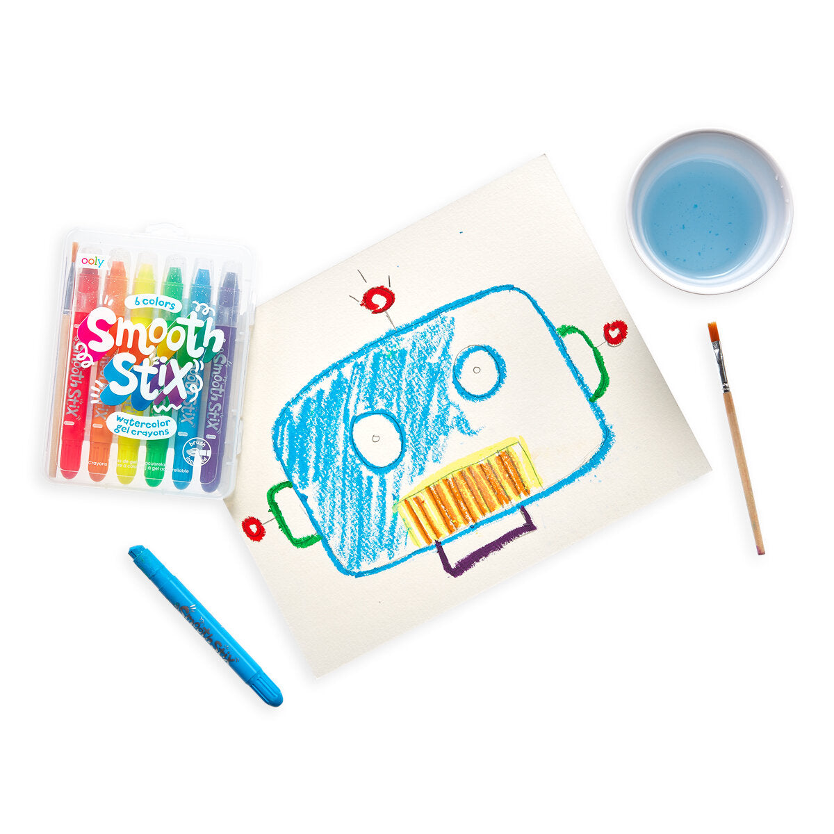 Ooly Smooth Stix Watercolour Gel Crayons