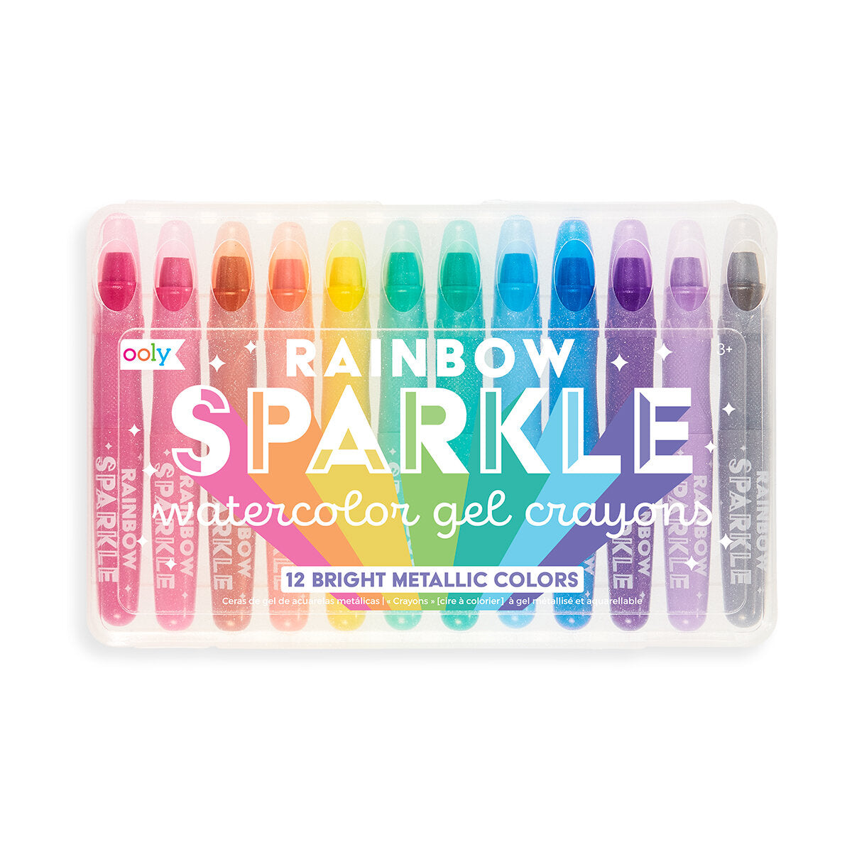 Ooly Rainbow Sparkle Watercolour Gel Crayons