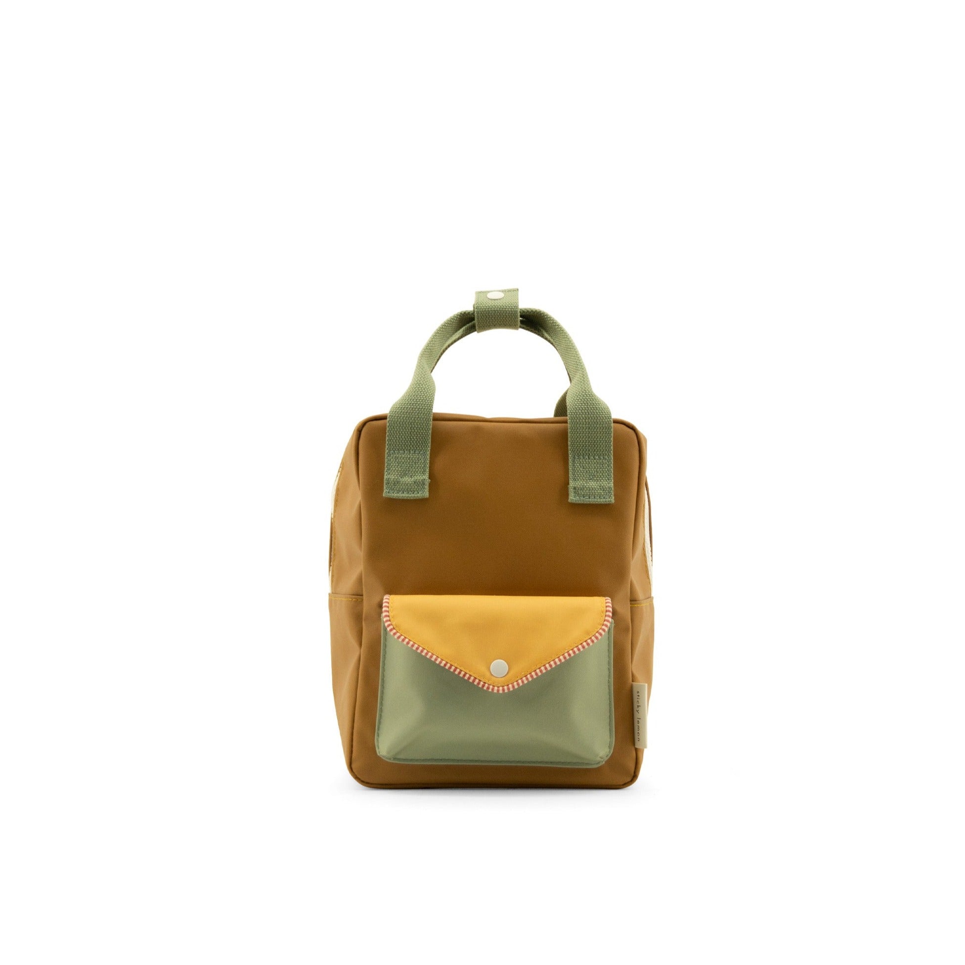Sticky Lemon Envelope Backpack Small - Khaki Green