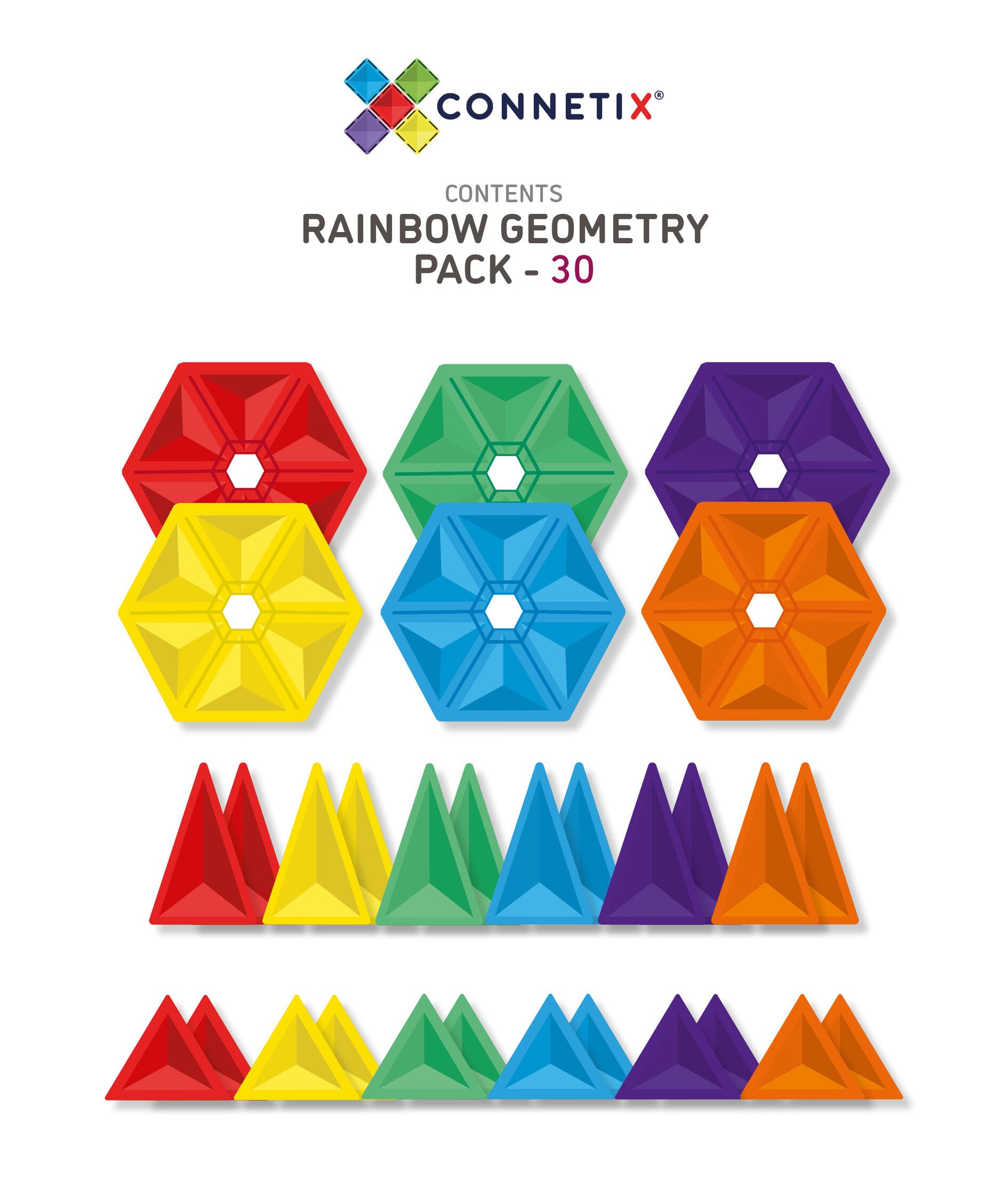 Connetix Geometry Pack (30 pc)