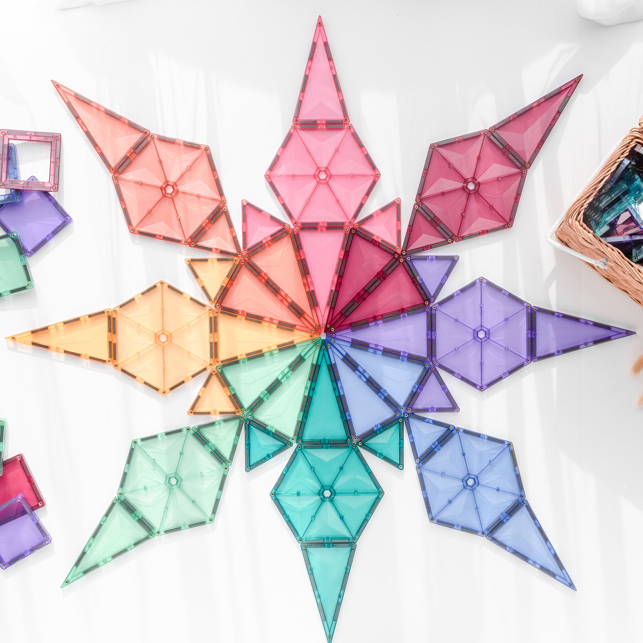 Connetix Pastel Geometry Pack (40 pc)