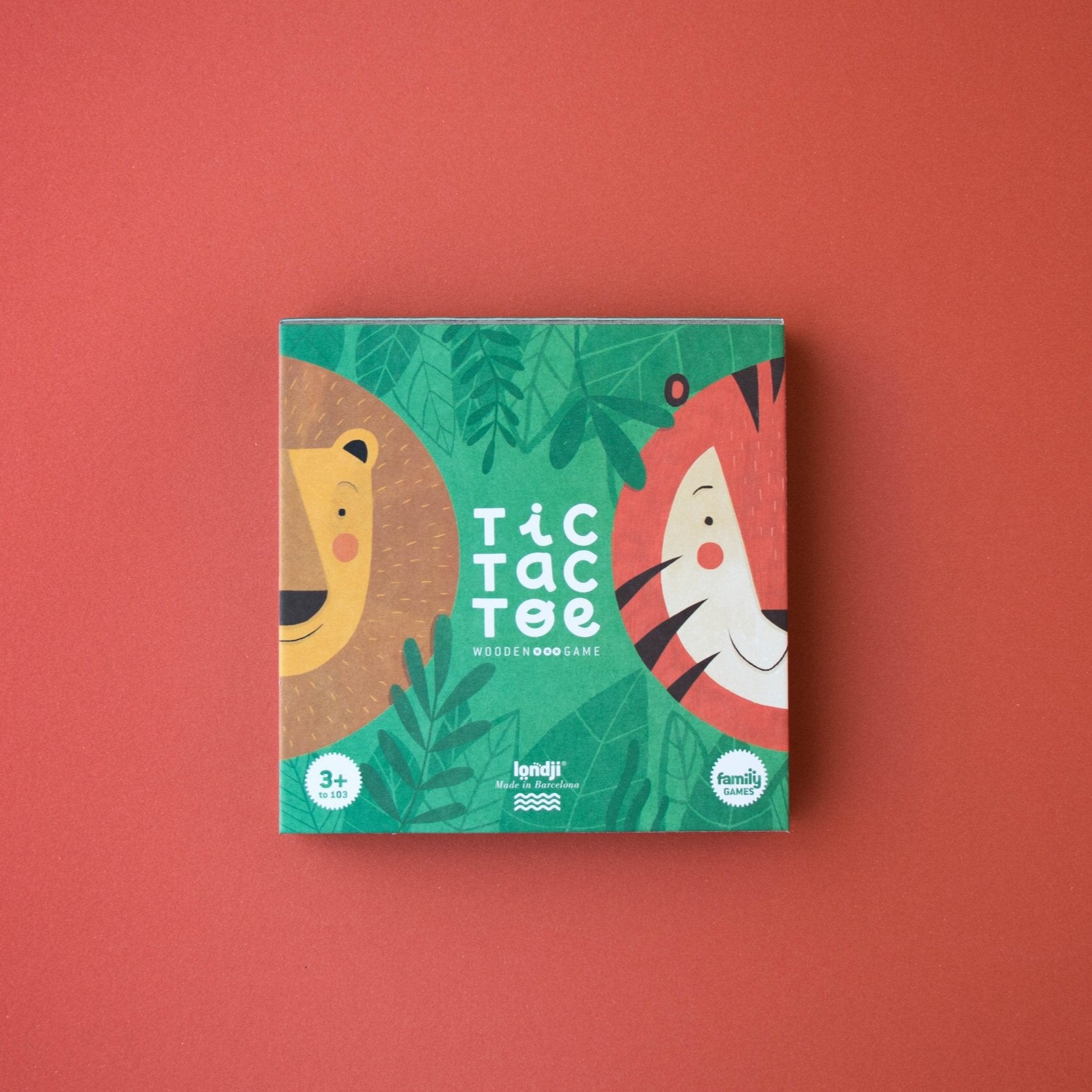 [PRE-ORDER] Londji Lion and Tiger Tic Tac Toe