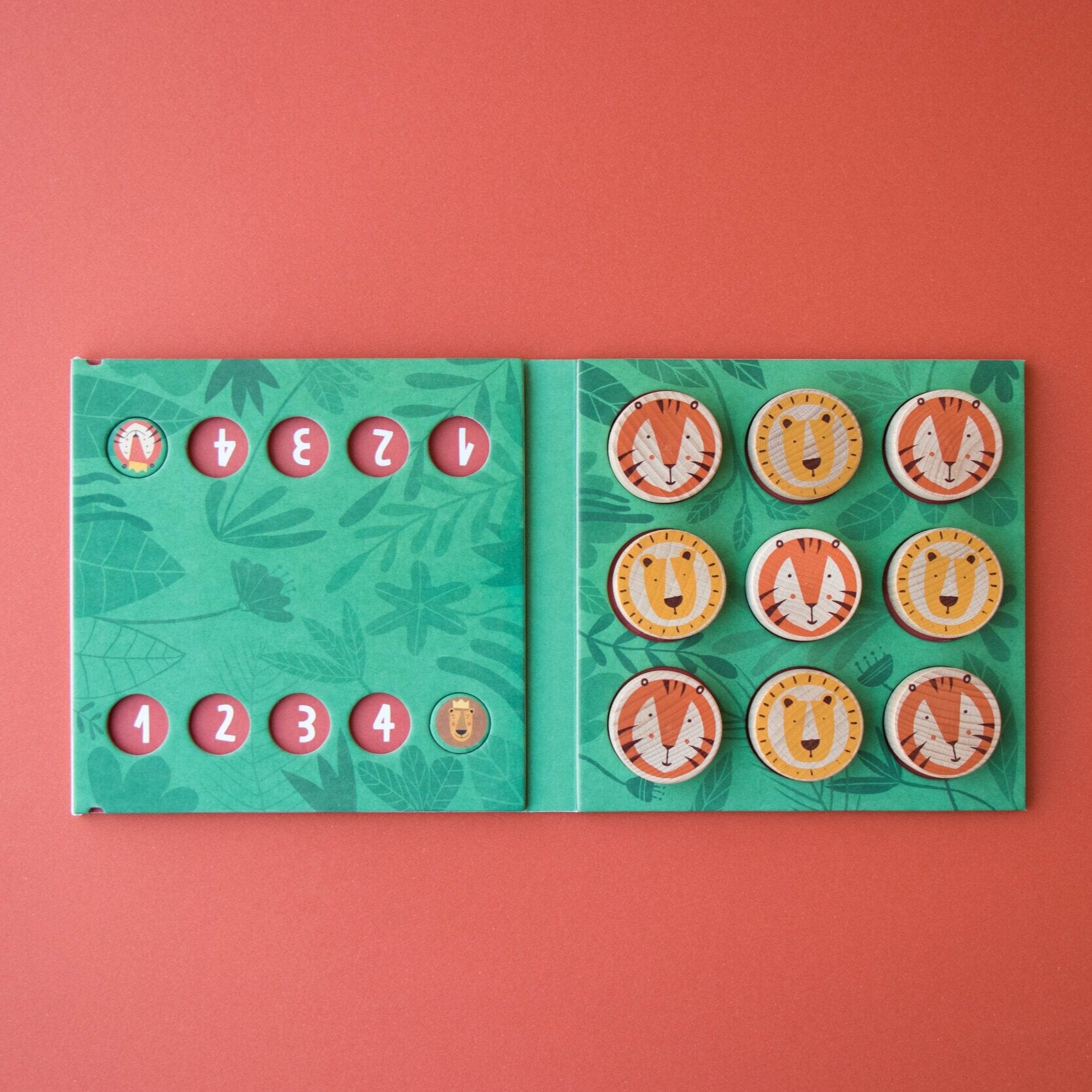 [PRE-ORDER] Londji Lion and Tiger Tic Tac Toe