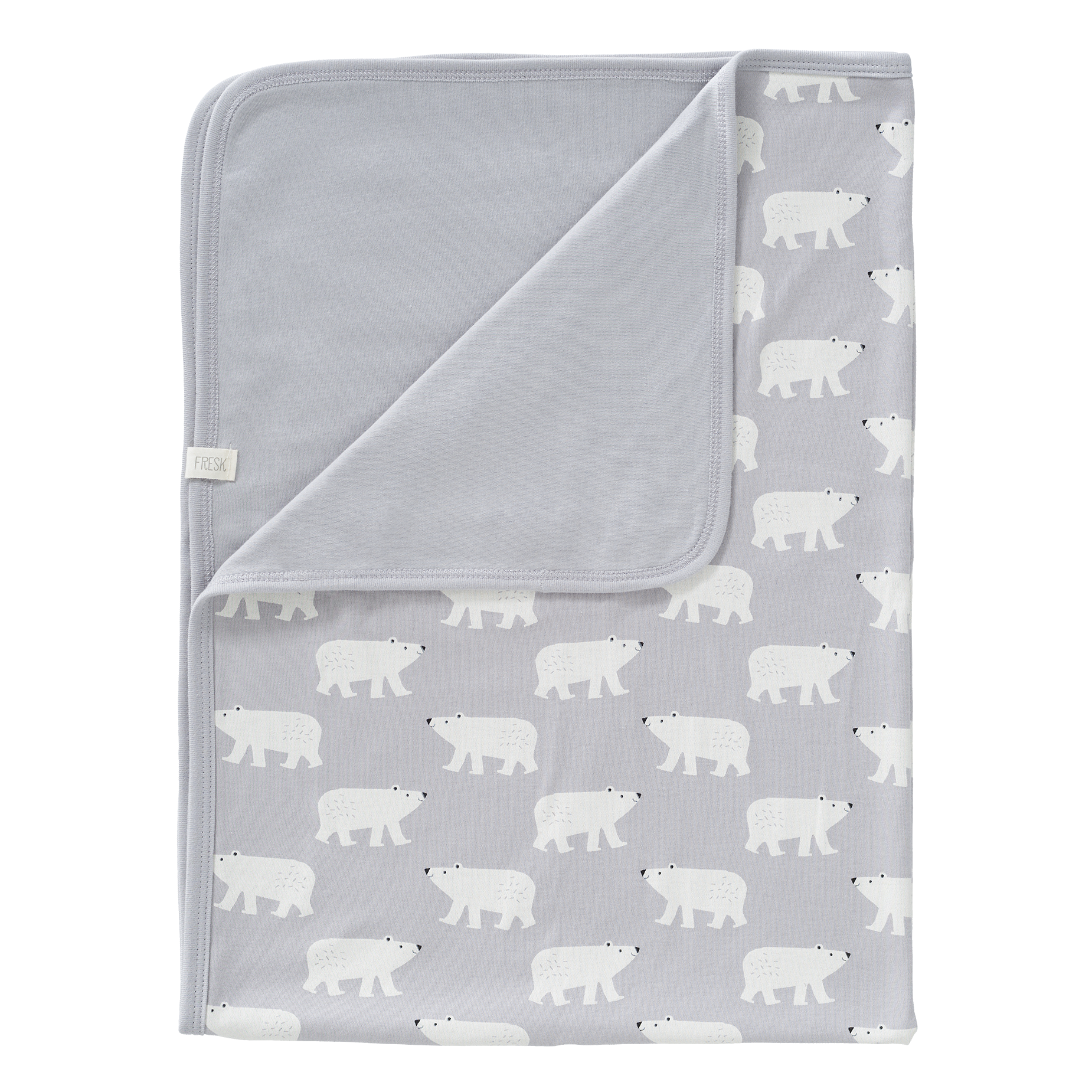 Fresk Organic Cotton Blanket - Polar Bear