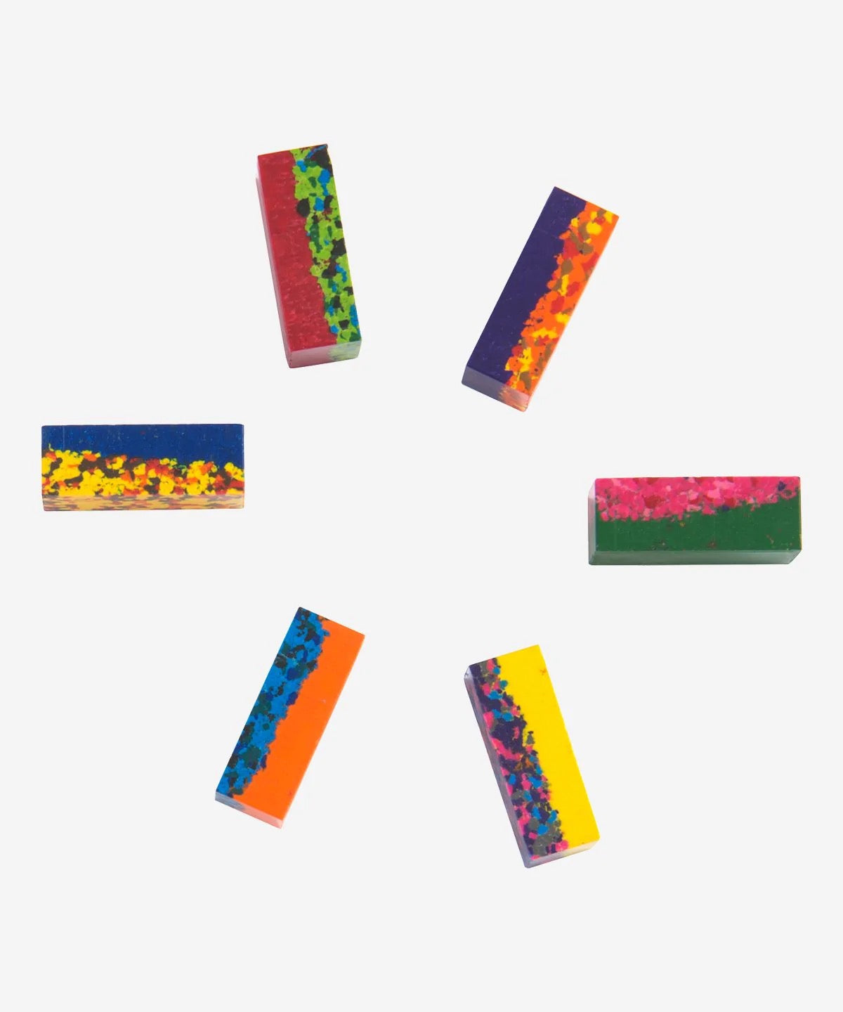 Moulin Roty Multi-Coloured Wax Blocks - Box of 6