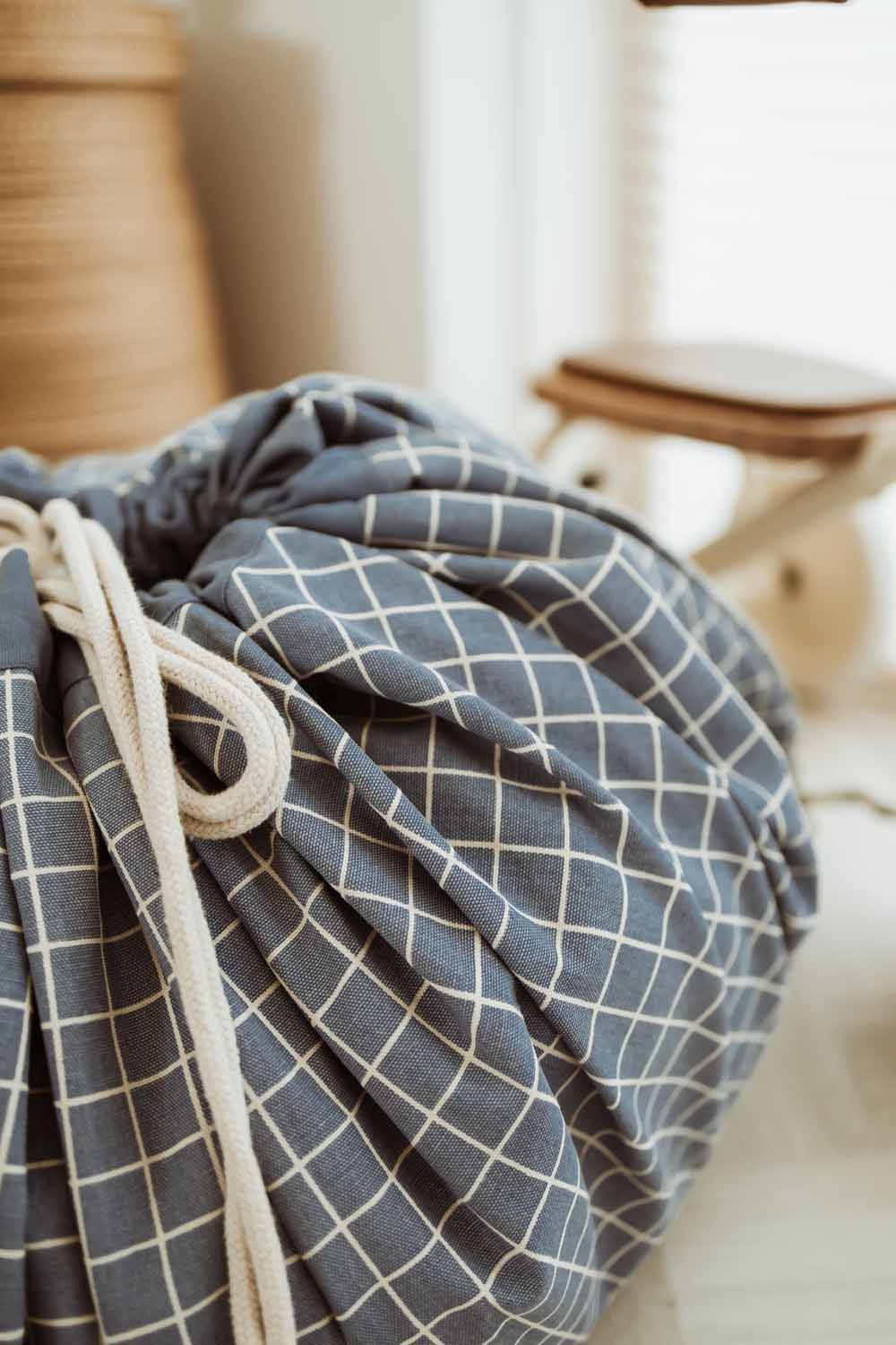 Play & Go Organic Grid Storage Bag