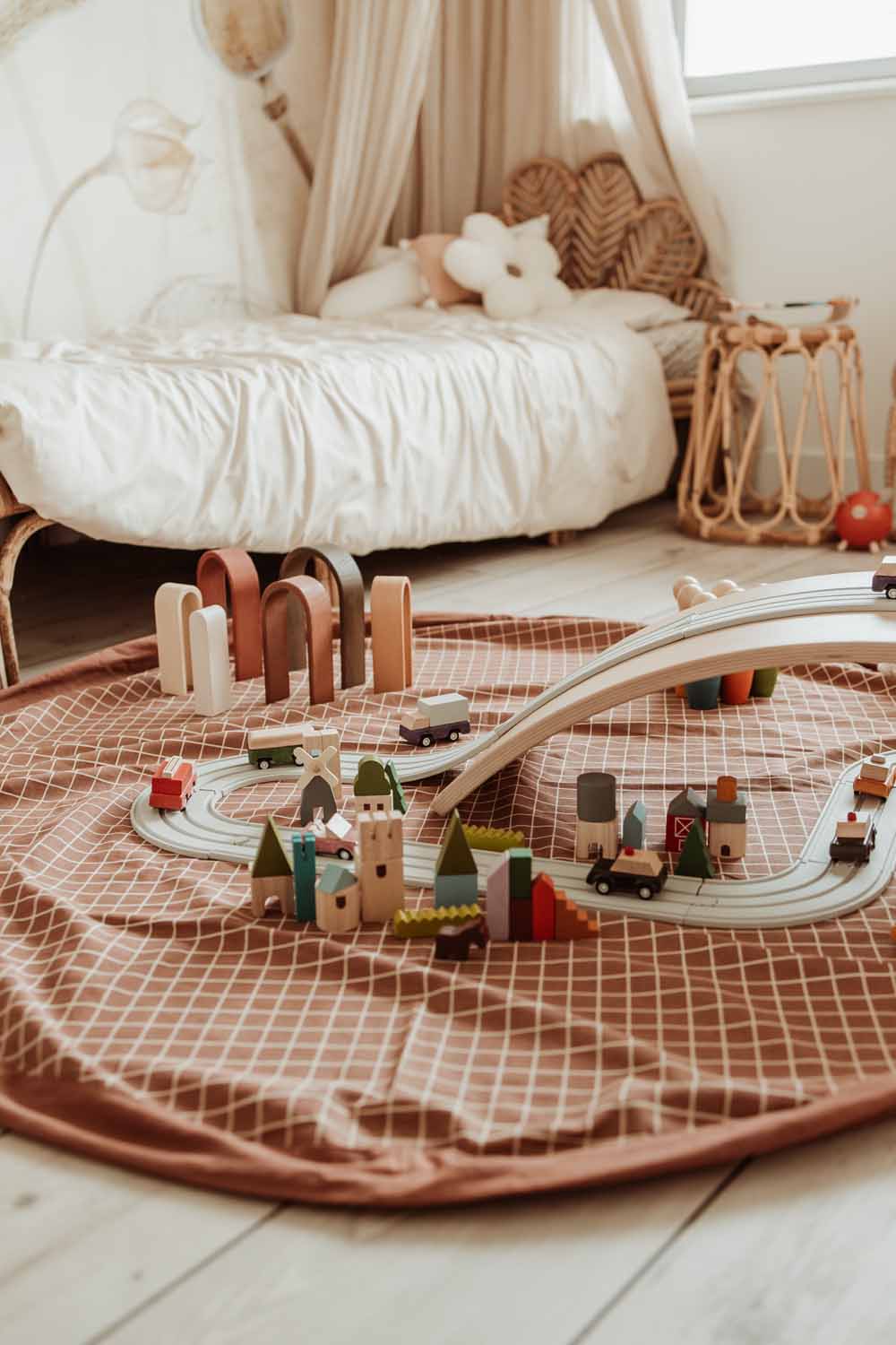 Play & Go Organic Grid Storage Bag