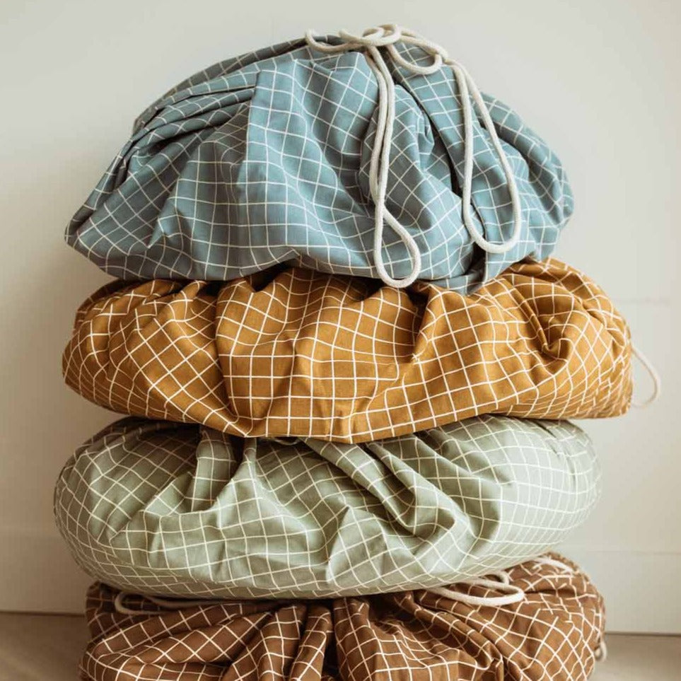 Play & Go Organic Grid Storage Bag