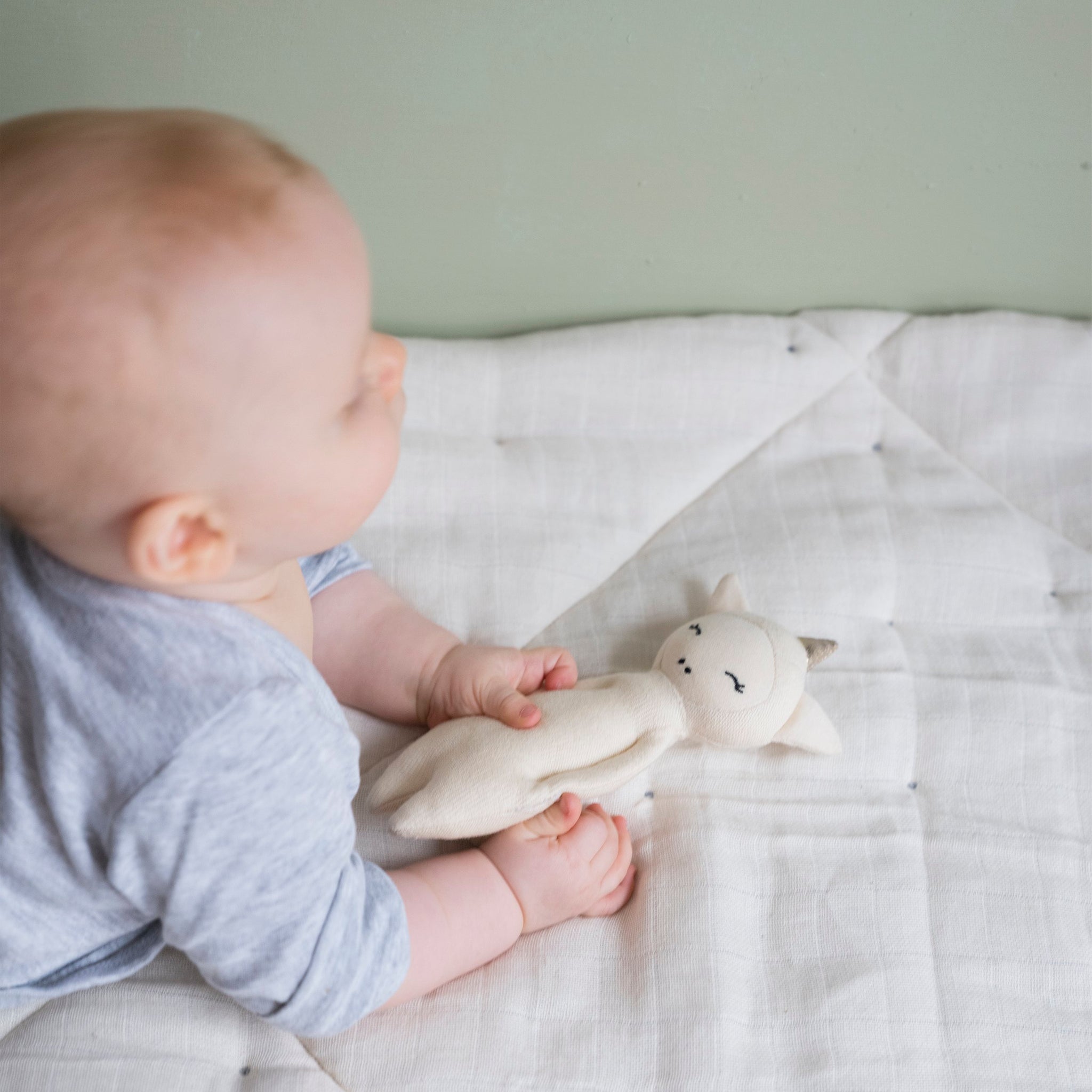 Fabelab Soft Rattle - Unicorn