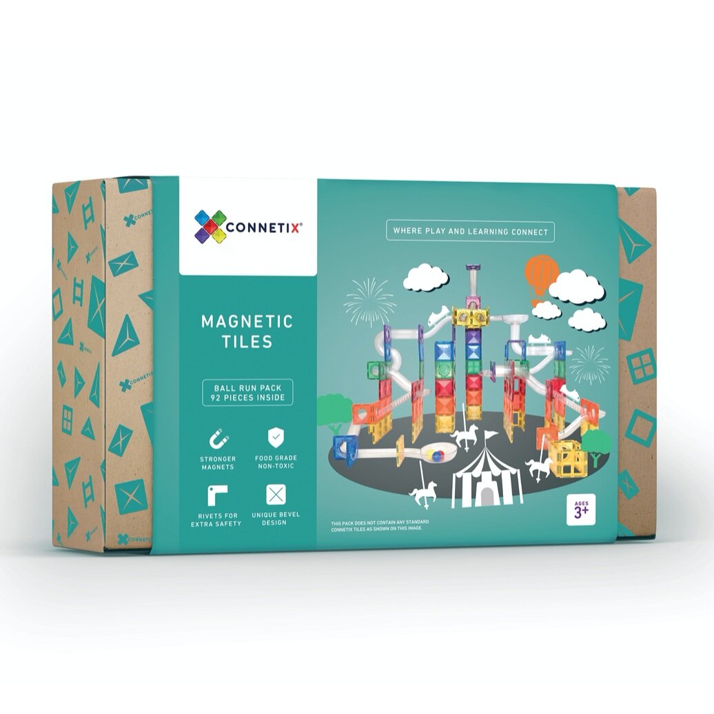 Connetix Ball Run Pack (92 pc) *Ships from 22 Sep*