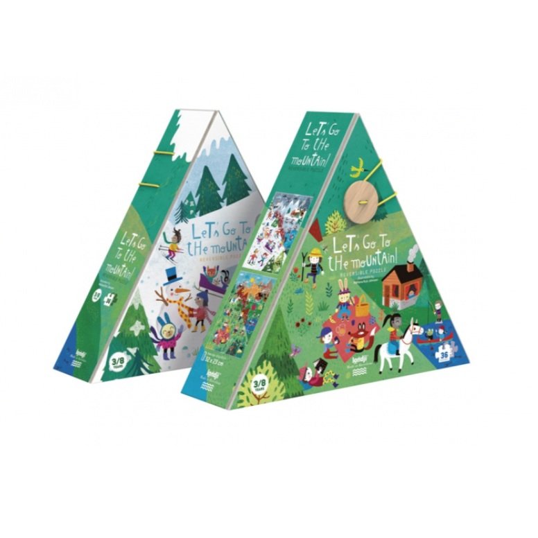 Londji Let's Go To The Mountain Reversible Puzzle
