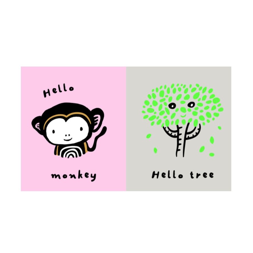 Wee Gallery Soft Book - Hello You, Hello Me