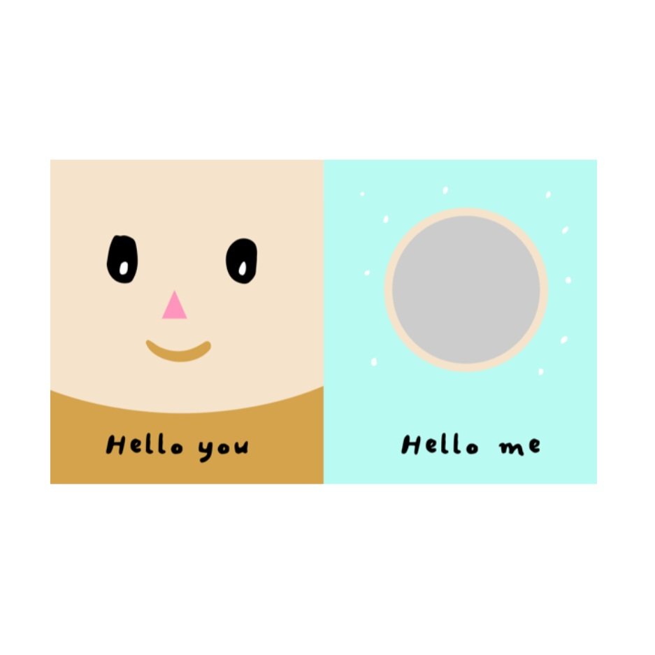 Wee Gallery Soft Book - Hello You, Hello Me