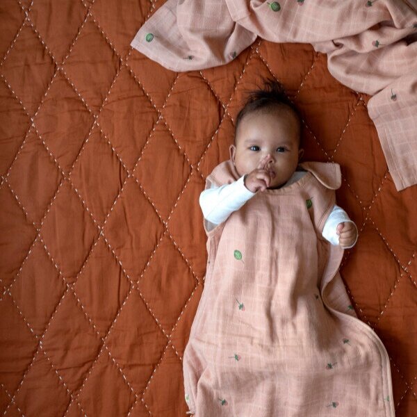 Fabelab Muslin Sleeping Bag - Wild Strawberry