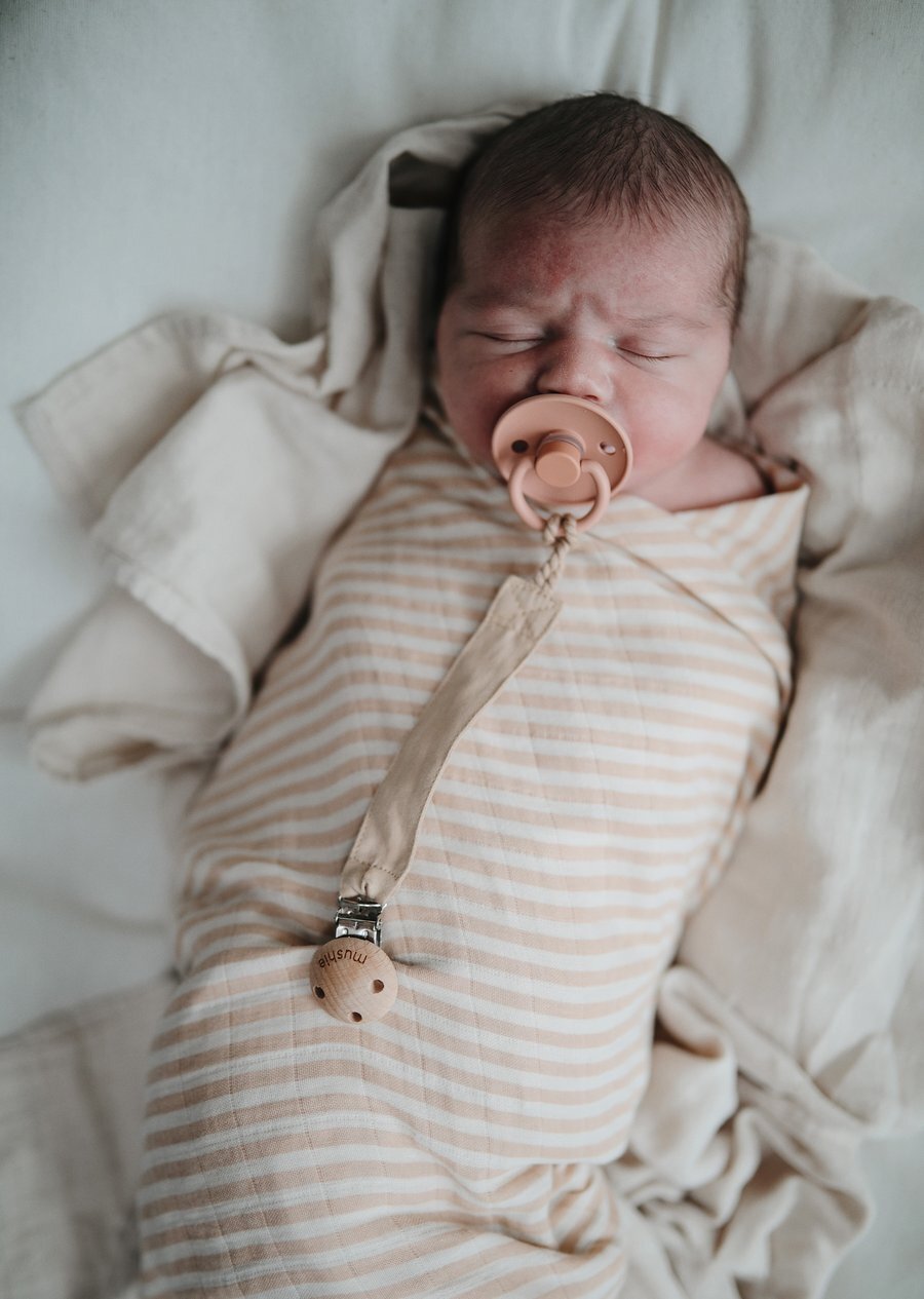 Mushie Organic Cotton Swaddles
