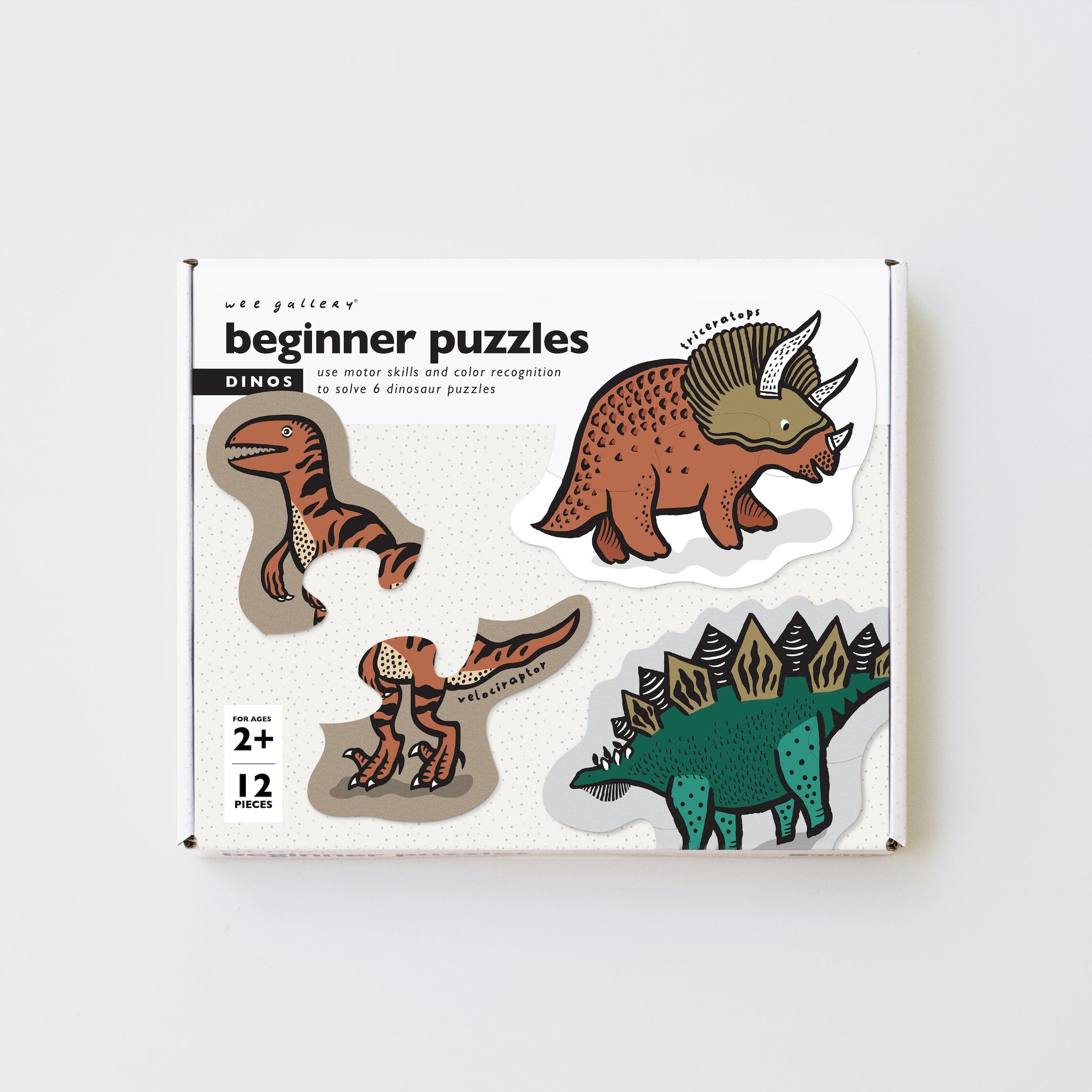 Wee Gallery Beginner Puzzle - Dino