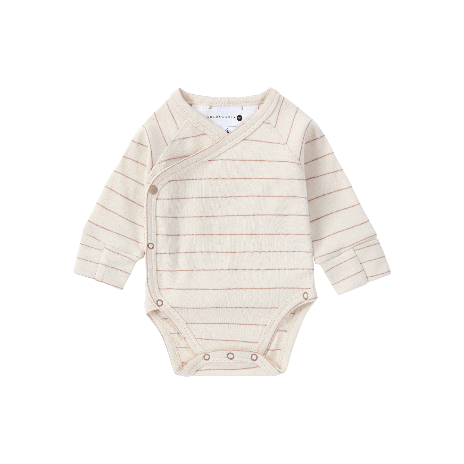 Susukoshi Organic Kimono Bodysuit L/S