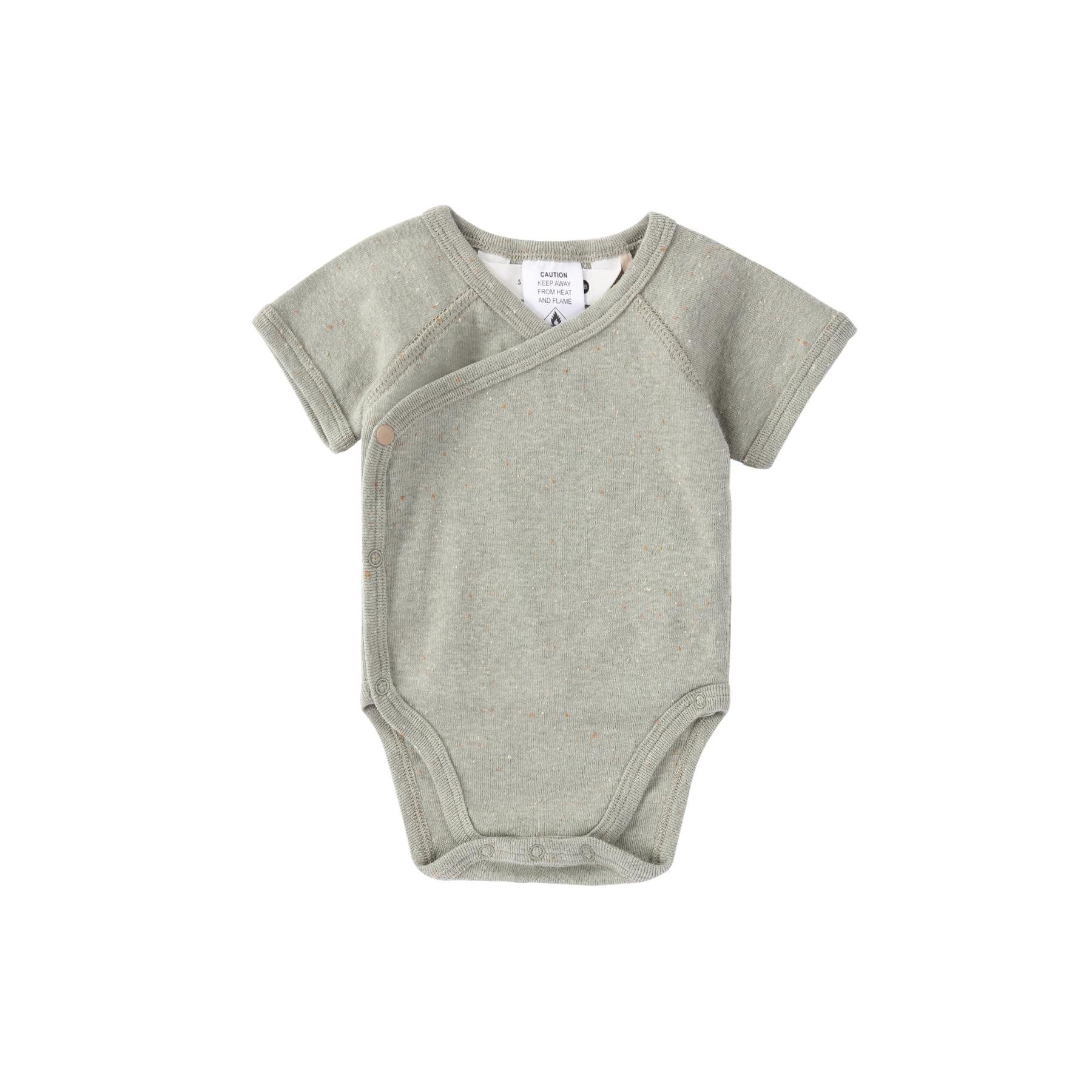 Susukoshi Organic Kimono Bodysuit S/S
