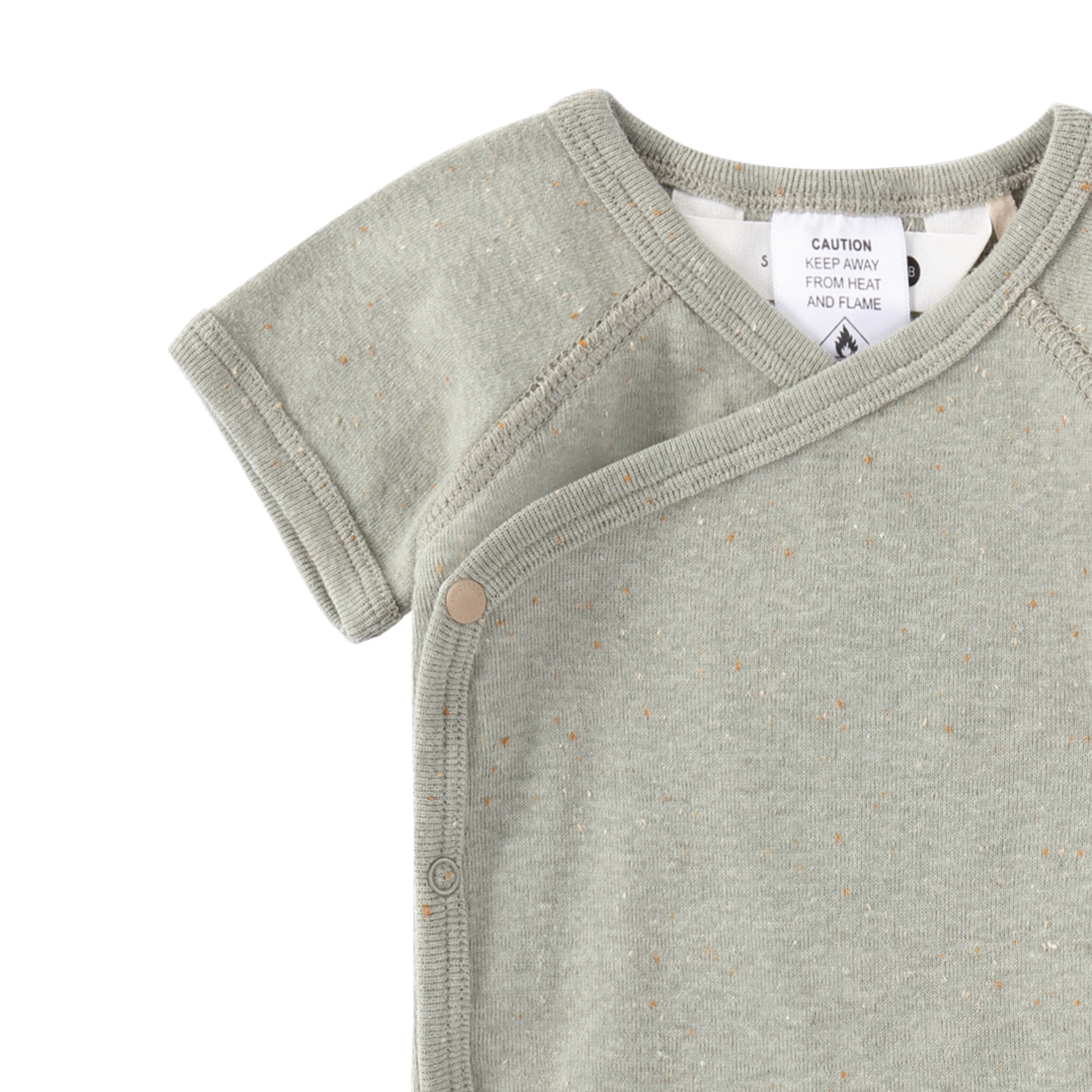 Susukoshi Organic Kimono Bodysuit S/S
