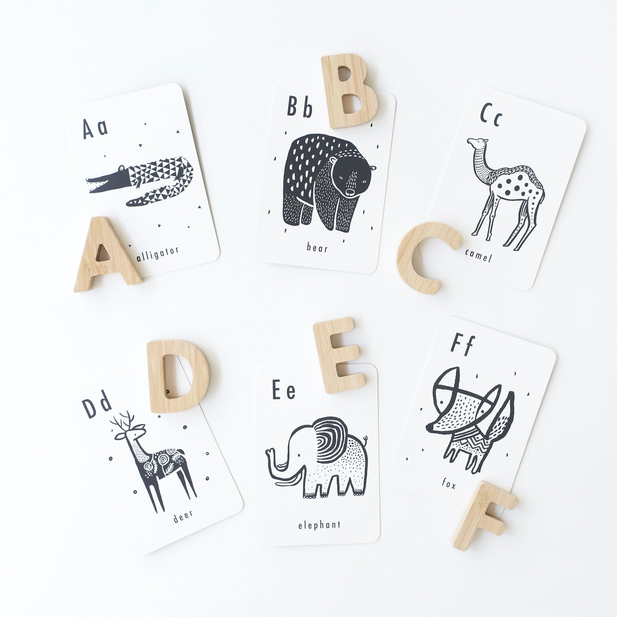Wee Gallery Alphabet Cards (Animal)